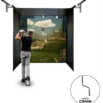 Retractable enclosure Vanish 9 2,3 x 2.6 x 1.5m, hand crank