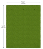 Slim Hitting Mat 1.5m x 1.2m - obrazek 7