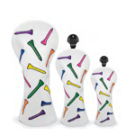 Headcovers Driver, Fairway, Hybrid - Tee