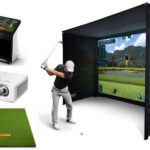 Kompletny system symulatora Garmin Approach R50 z zabudową 3.6 x 2.5 x 1.5 m